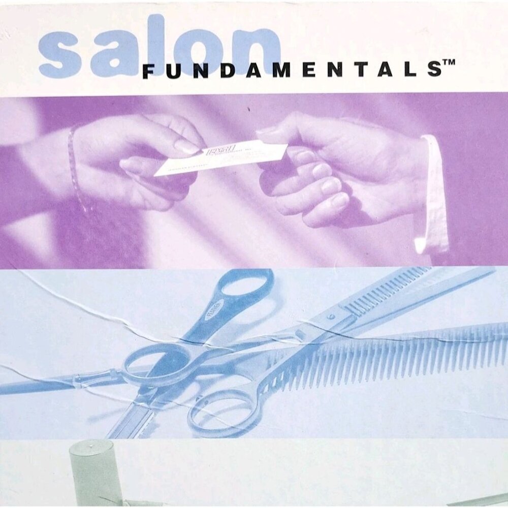 2000 Salon Fundamentals Cosmetology Career Textbook HC Hair Makeup Guide WHBS